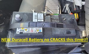 New Duracell Car Battery