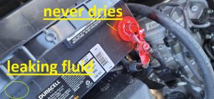 Duracell Car Battery Cracked